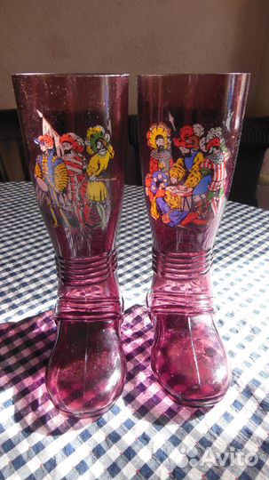 Посуда гдр. Бокал-сапог