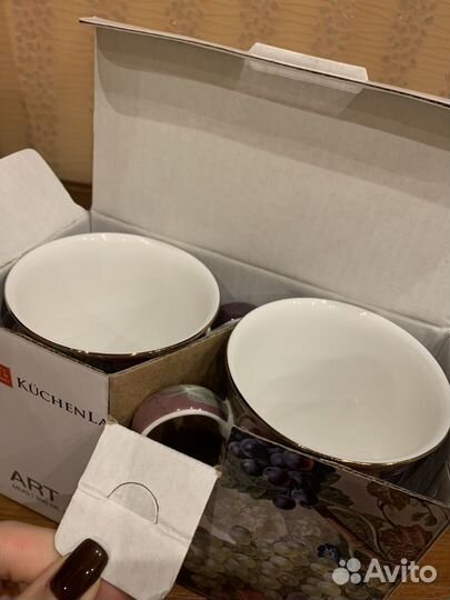 Набор кружек küchenland натюрморты