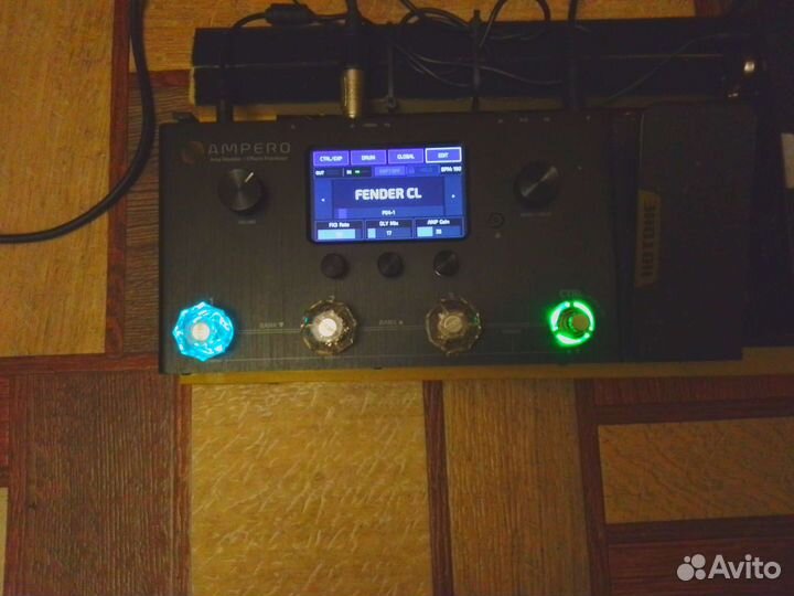 Hotone ampero гитарный процессор