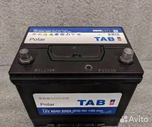 Аккумулятор 60 TAB polar asia (нижнее крепление)