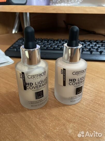 Тональный крем catrice 010, 020