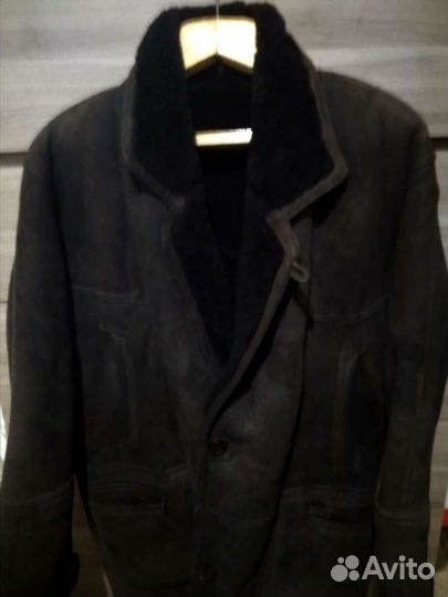 Дубленка натуральная мужская 56-58