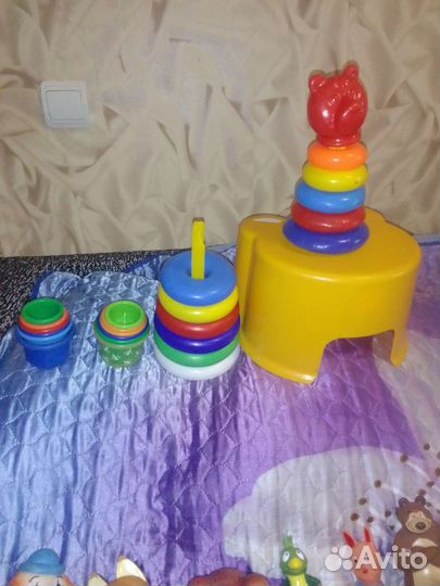 Игрушки, погремушки пакетом