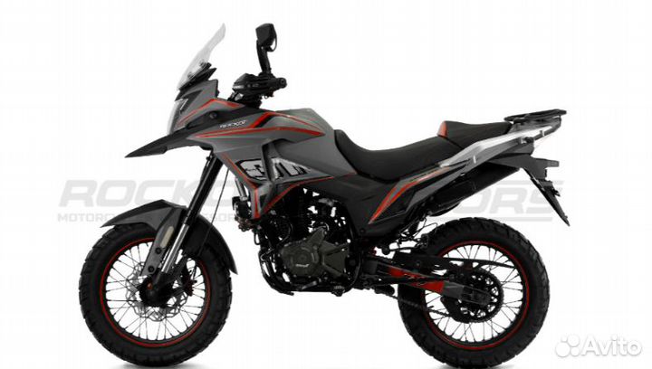 Мотоцикл турэндуро rockot dakar 250 (166FMM, ЭПТС)