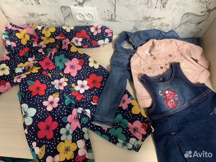 Вещи на девочку 86-140