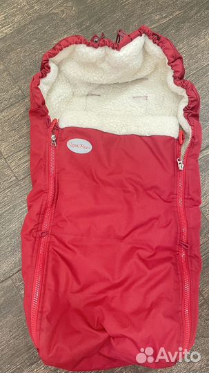 Конверт зимний меховой