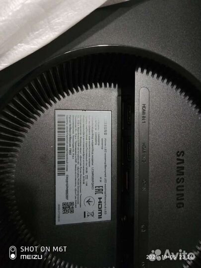 Монитор Samsung lc24rg50fqixci