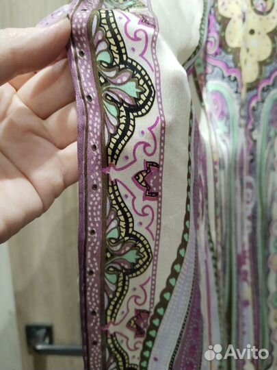 Шарф натуральный шелк