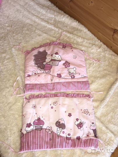 Бортики в кроватку