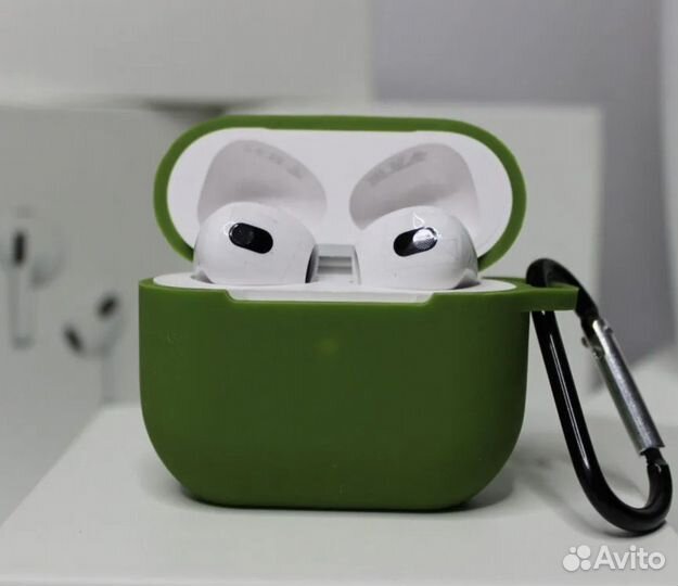Airpods 3 luxe +чехол подарок