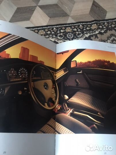 Брошюра Mercedes benz 190