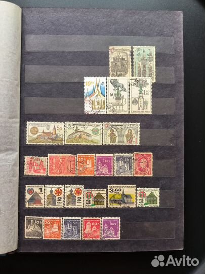 Почтовые марки Чехословакии. Альбом целиком