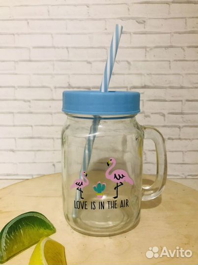 Кружки love is, лимон