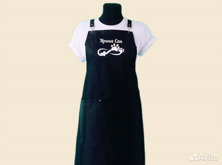 Фартук рабочий с логотипом