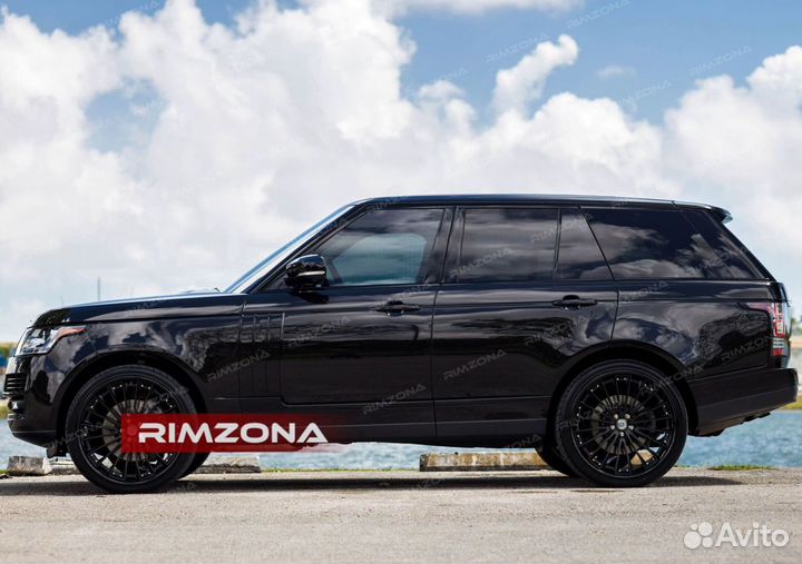 Кованые диски R23 на Range Rover