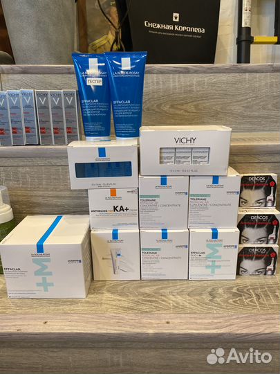 Продукция La Roche posay Vichy