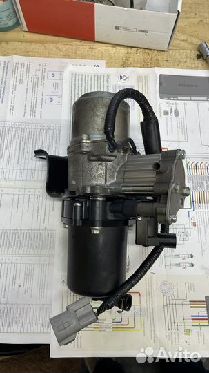 Компрессор пневмоподвески lexus LS460 LS600