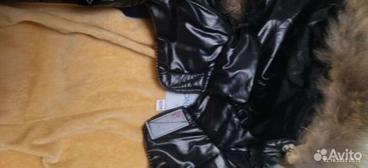 Зимний детский комбинезон Moncler 1-1.5 года