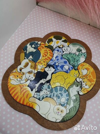 Пазлы деревянные