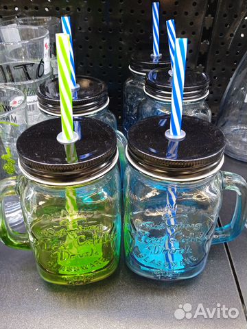 Кружки для пикника с крышкой трубкой