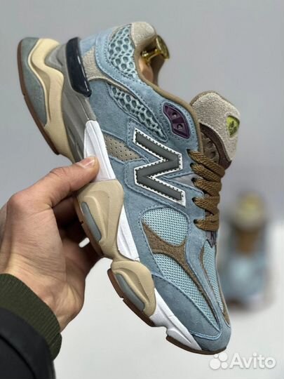 Кроссовки new balance 9060 голубые