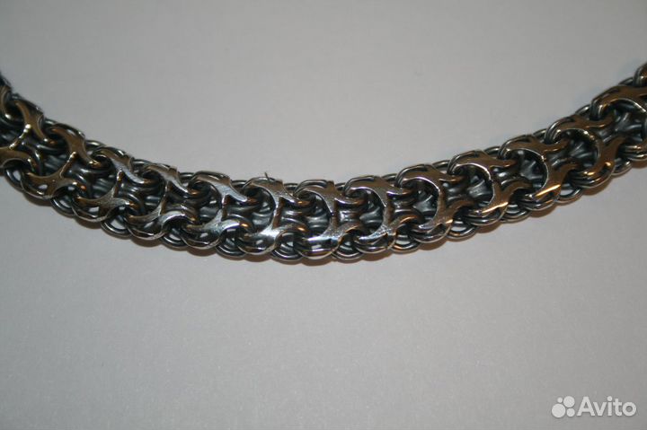 Серебряная мужская цепь Рамзес