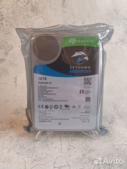 Жесткий диск Seagate Skyhawk 16тб ST16000VE002 HDD