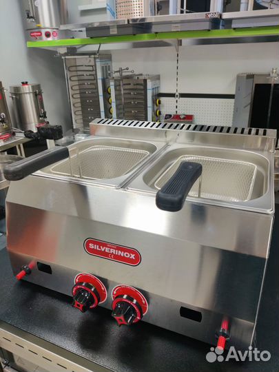 Фритюрница газовая 5 +5 л