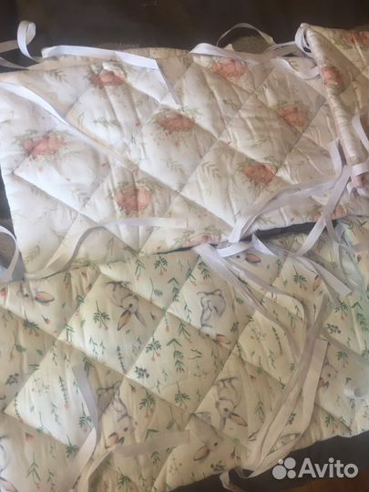 Бортики в детскую кроватку