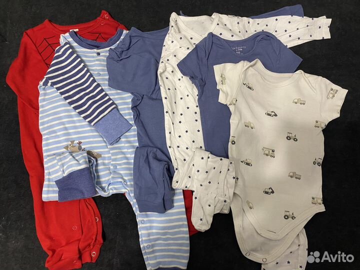 Вещи пакетом на мальчика 74 80