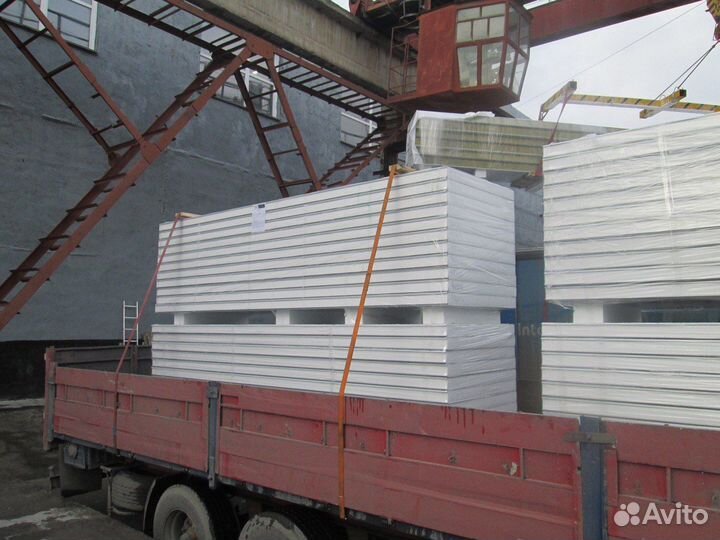 Сэндвич-панели для автомоек, холодильных, складов