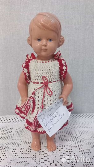 Кукла гдр 28см