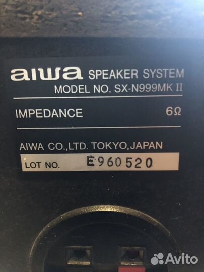 Колонкa aiwa 999