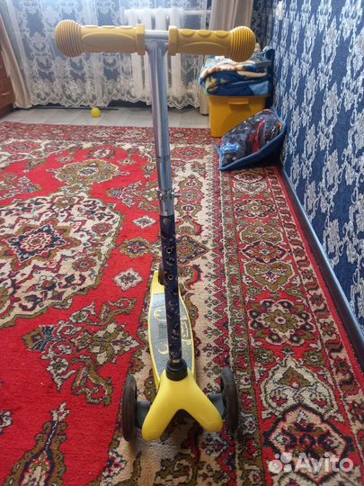 Самокат детский трехколесный бу