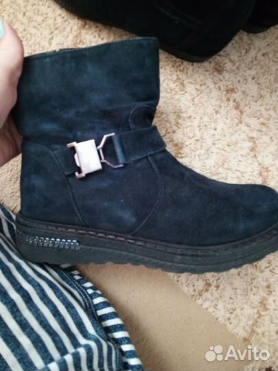 Ботинки, сапоги зимние натуральная кожа