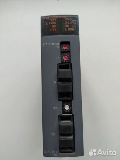 Оптический сетевой модуль mitsubishi qj71lp21-25
