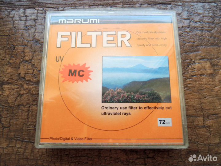 Фильтр ультрафиолетовый 72мм