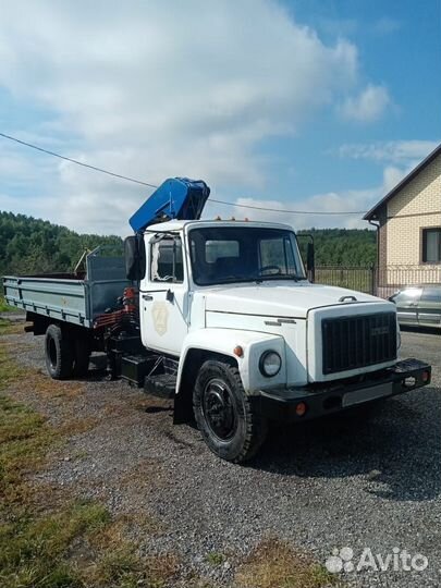 ГАЗ 3309 с КМУ, 2006