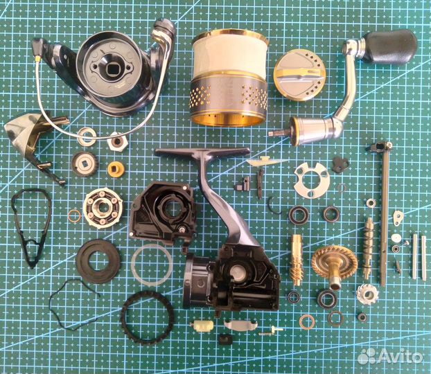 Техническое обслуживание рыболовных катушек