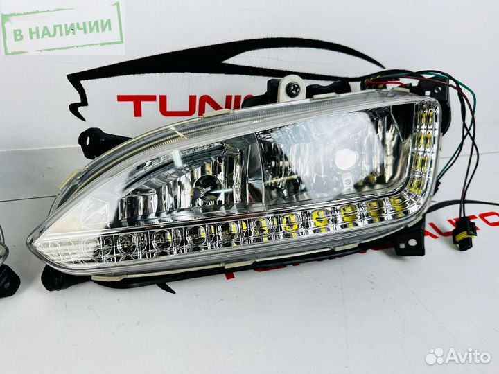 Противотуманные фары Hyundai Elantra LED