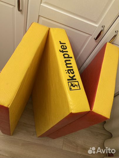 Мат гимнастический Kampfler складной 3 с