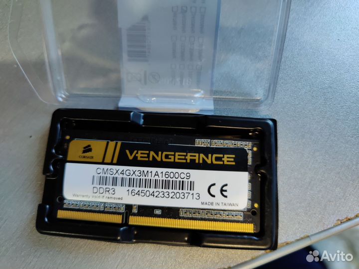 Оперативная память sodimm Corsair для ноутбука