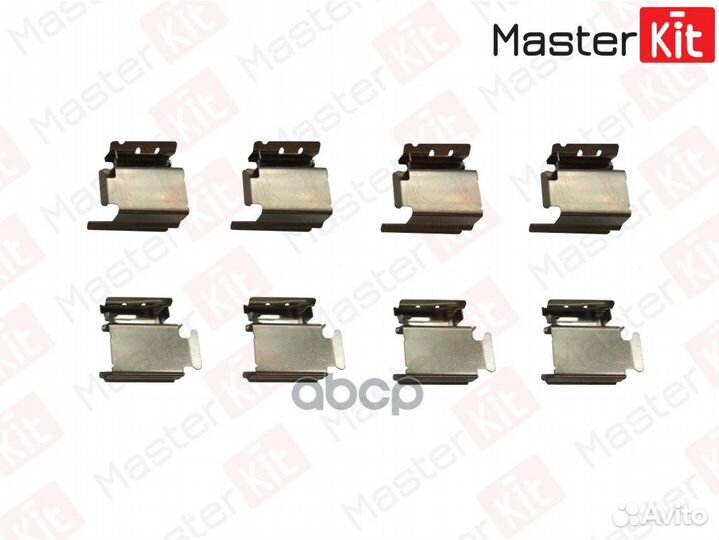 Комплект установочный тормозных колодок 77AA289