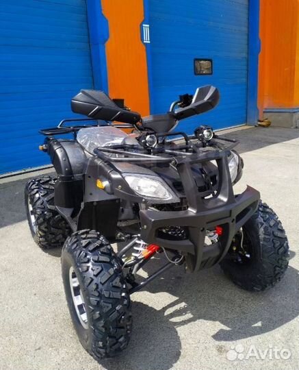 Квадроцикл Grizzly 200cc темно-серый