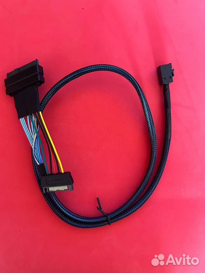 Мини-Кабель SAS SFF 8643 для U.2 SFF 8639