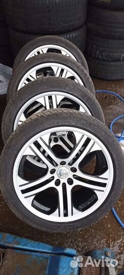 Колёса в сборе Mercedes R18 255/40 285/35 Michelin