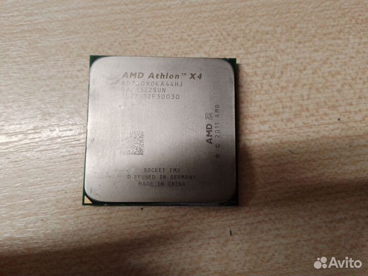 Процессор amd athlon x4