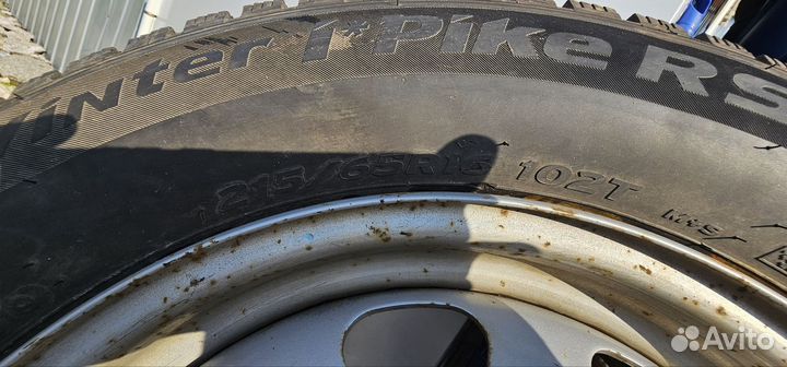 R16 Hankook Winter I'Pike RS2 W429 215/65, PCD 5x114.3 DIA 66.1