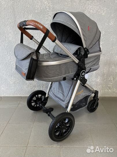 Коляска 2 в 1 трансформер Luxmom v9