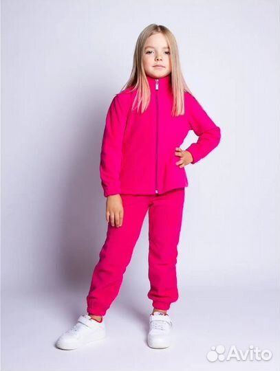 Костюм флисовый детский для девочки